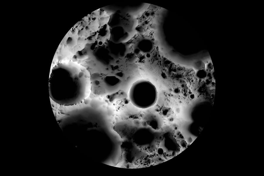 Moon impact / crater study