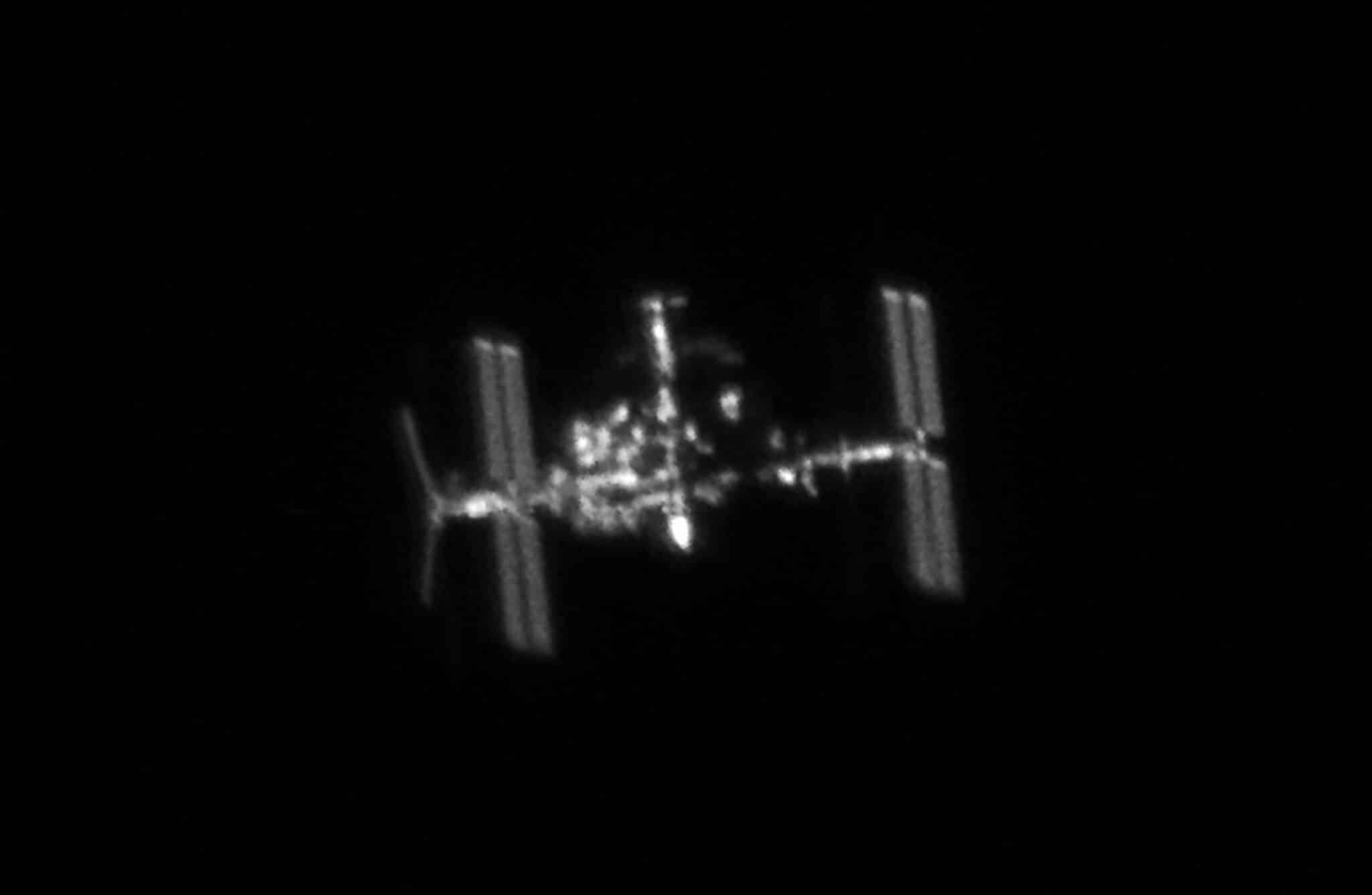 Backyard astronomer captures impressive photo of the International Space Station