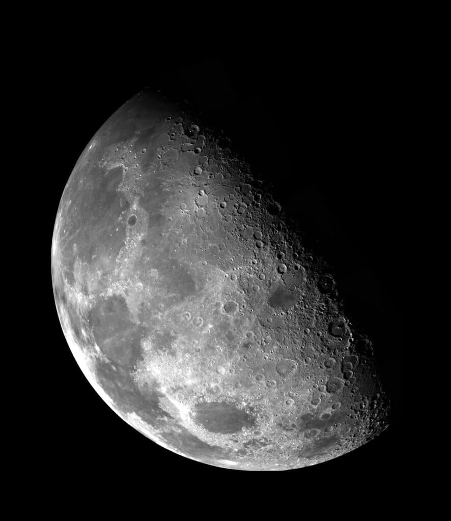 Moon photo by NASA