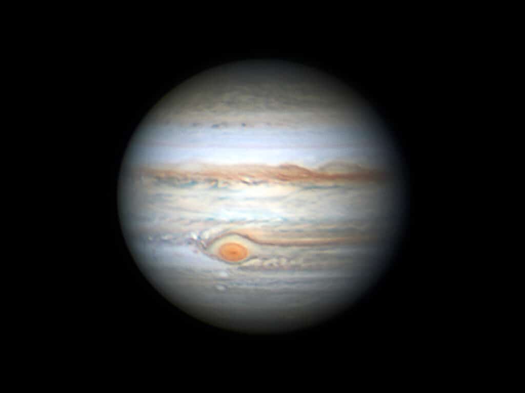 Jupiter photograph taken by Jamie Cooper