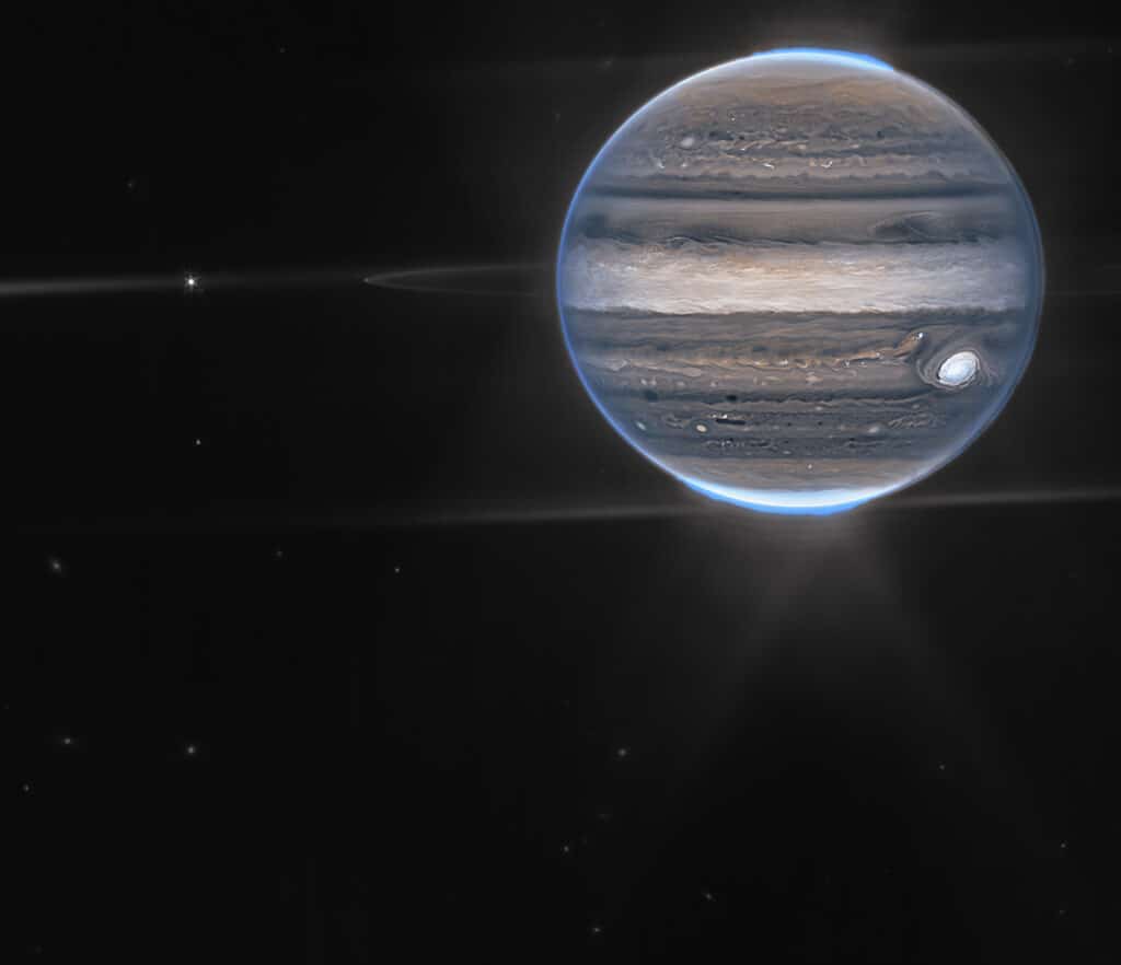 Jupiter image from James Webb Space Telescope