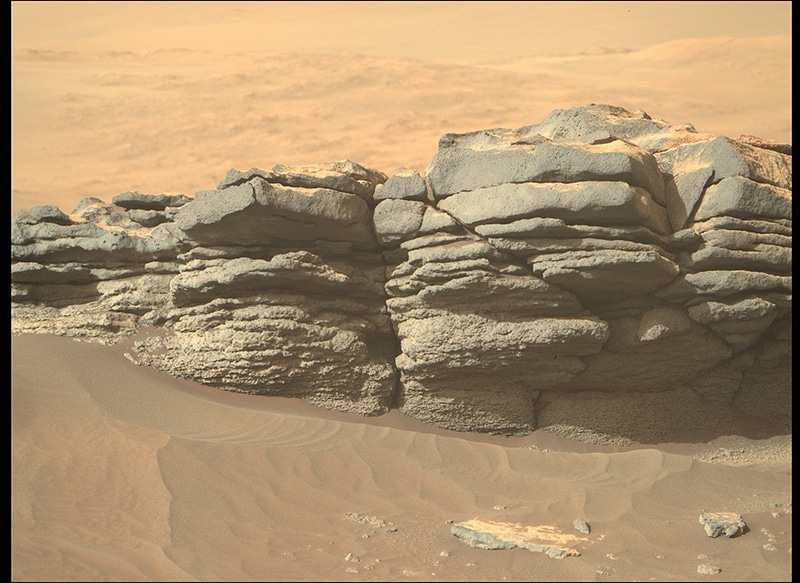 Igneous rocks discovered on Mars