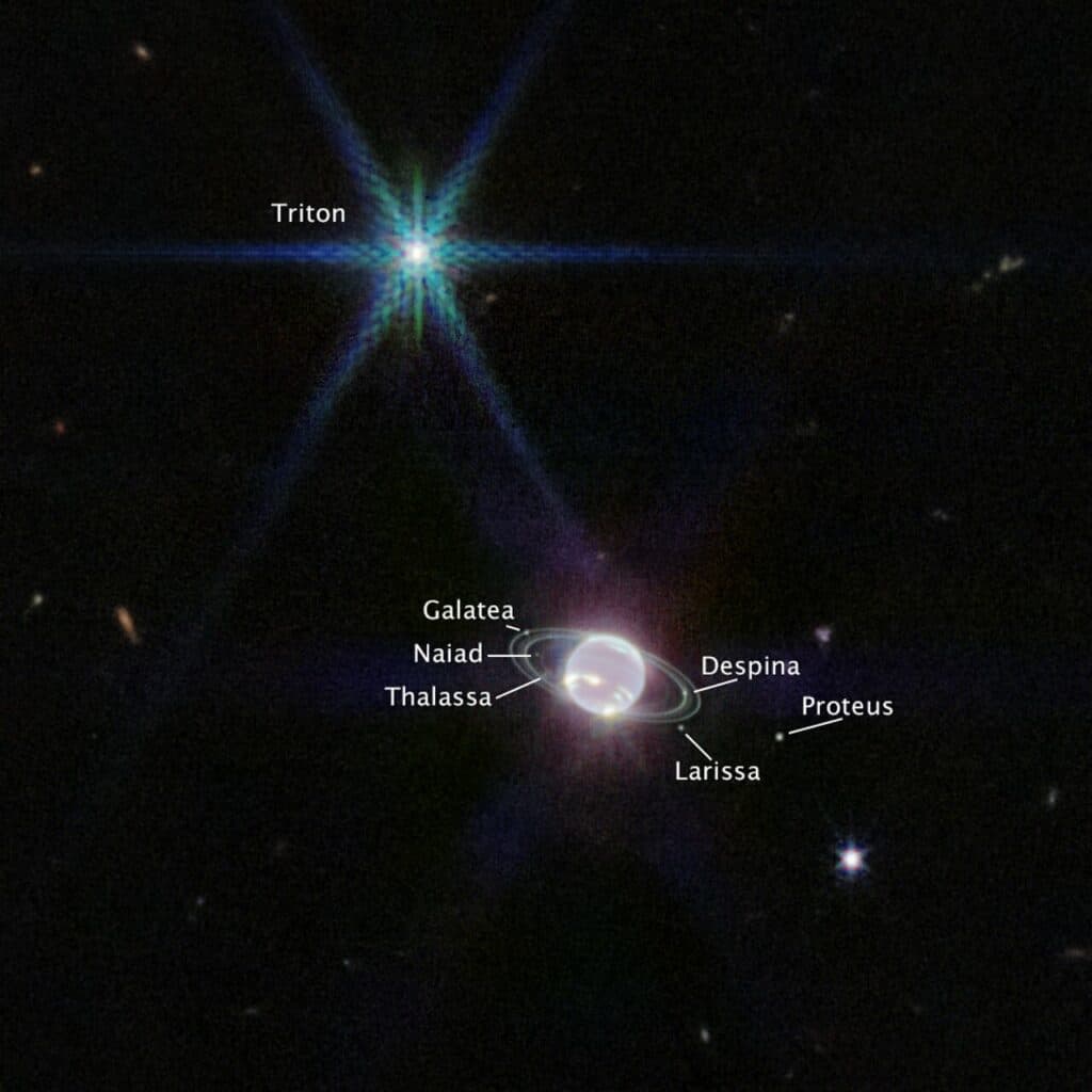 Neptune - James Webb Space Telescope