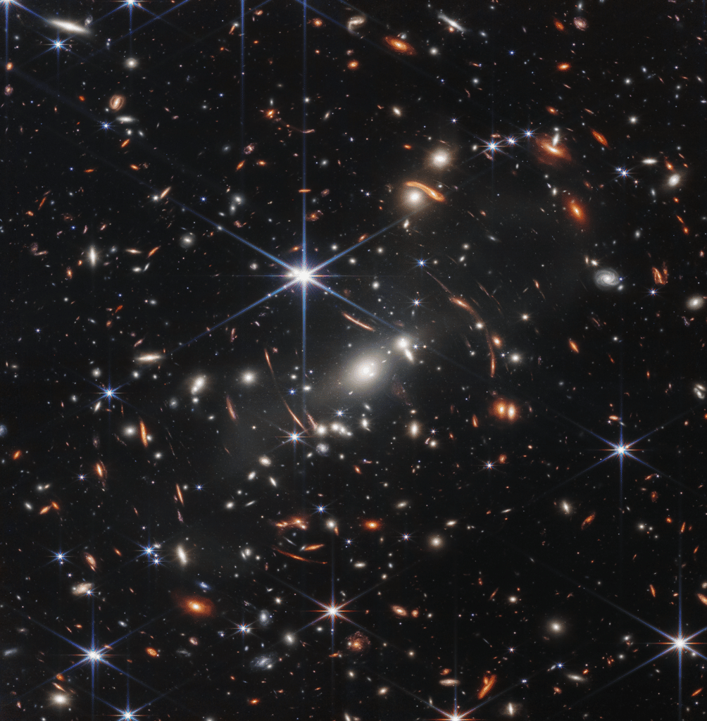 Enjoy this marvelous peek at The Sparkler, a galaxy twinkling with the universe’s oldest stars