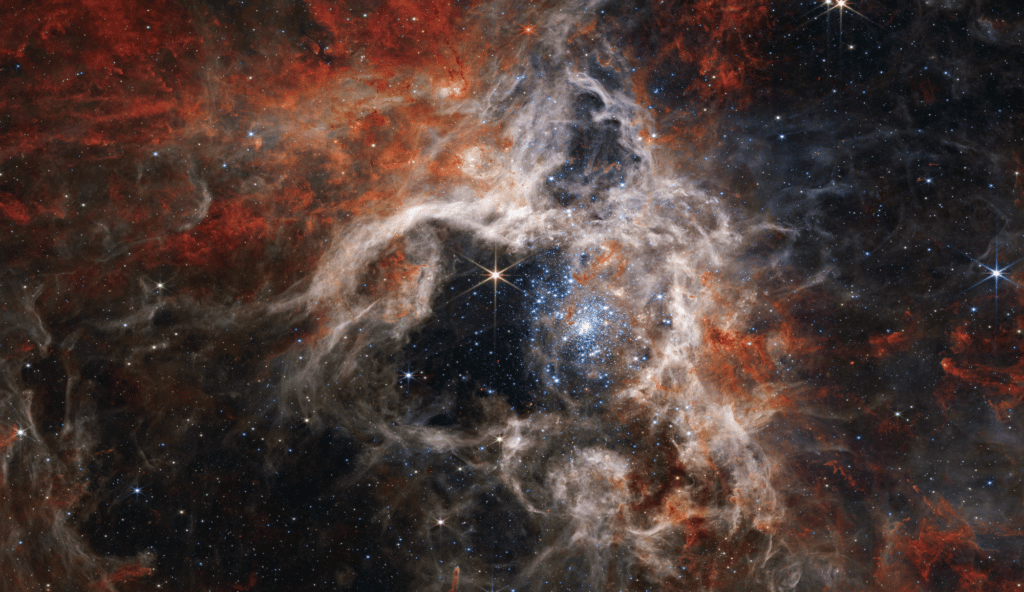 Tarantula Nebula image captured by James Webb Space Telescope