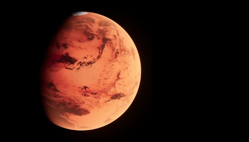 Mars illustration by Planet Volumes