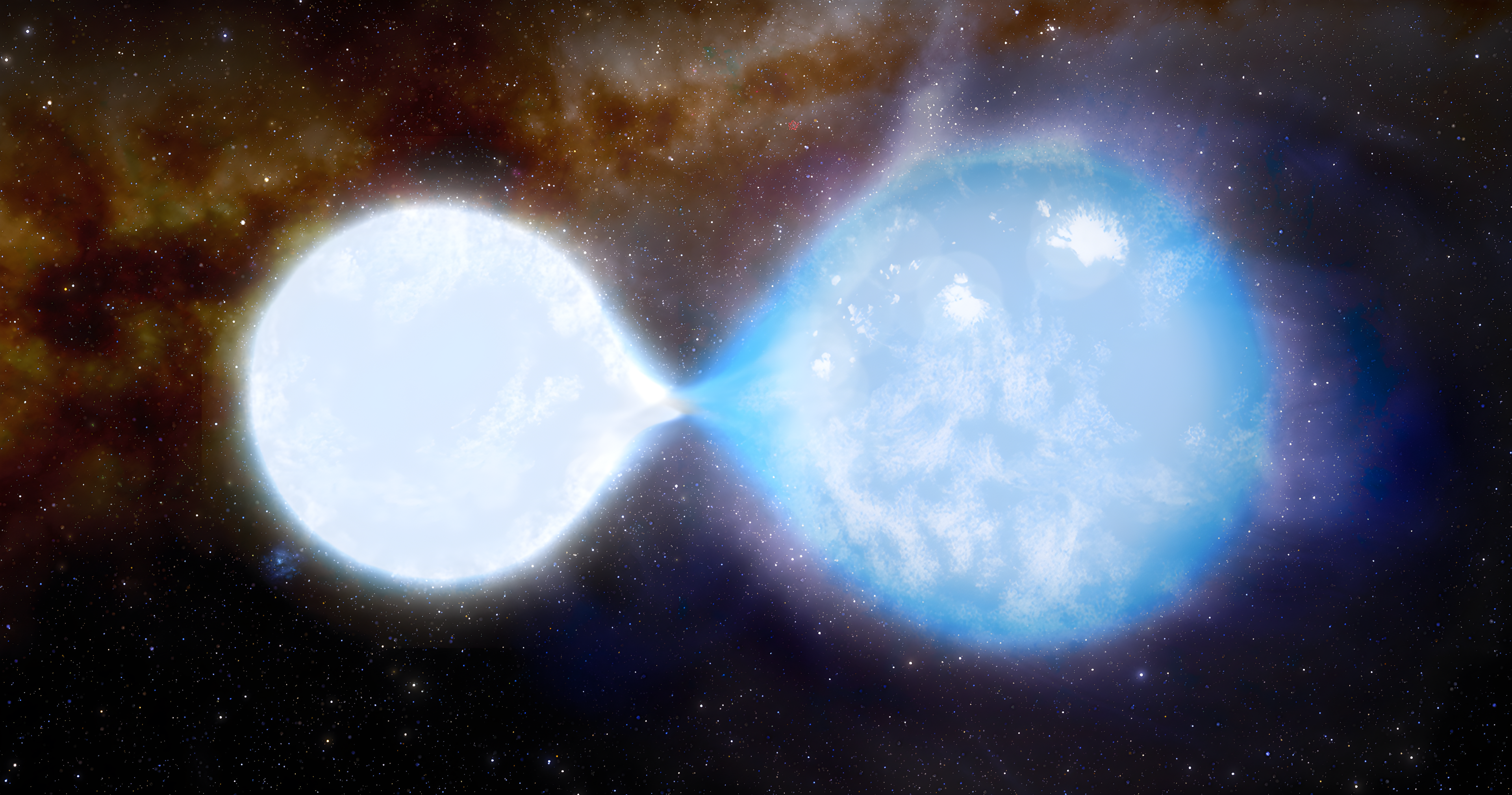 Massive binary star on course for black hole merger