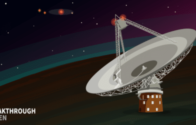 Breakthrough Listen uses radio telescopes to monitor emissions from hundreds of star systems near Earth in search of narrowband signals that could be intentional communications or radio leakage from civilizations on other planets