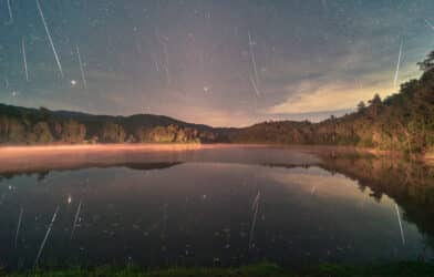 Geminids Meteor Shower 2018 at Reservoir