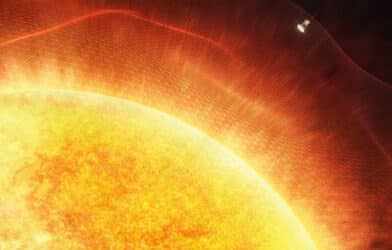 The Parker Solar Probe entered the Sun's atmosphere for the first time in December 2021.