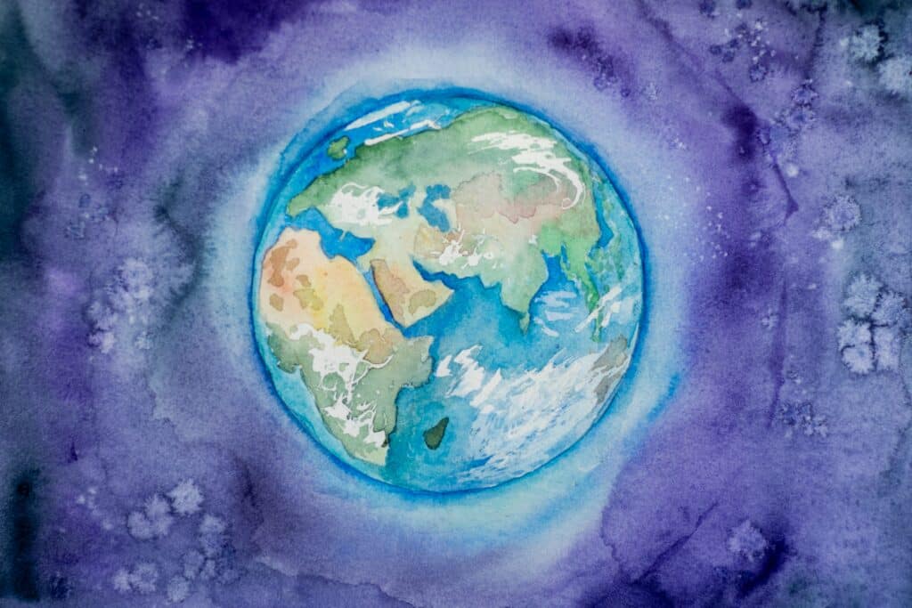 Sketch of Earth