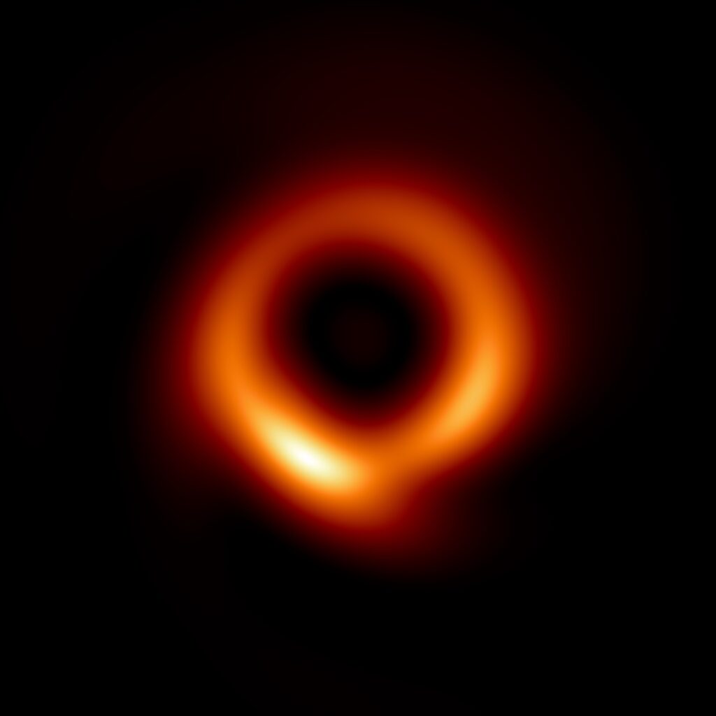 New image of M87 supermassive black hole generated by the PRIMO algorithm using 2017 EHT data.