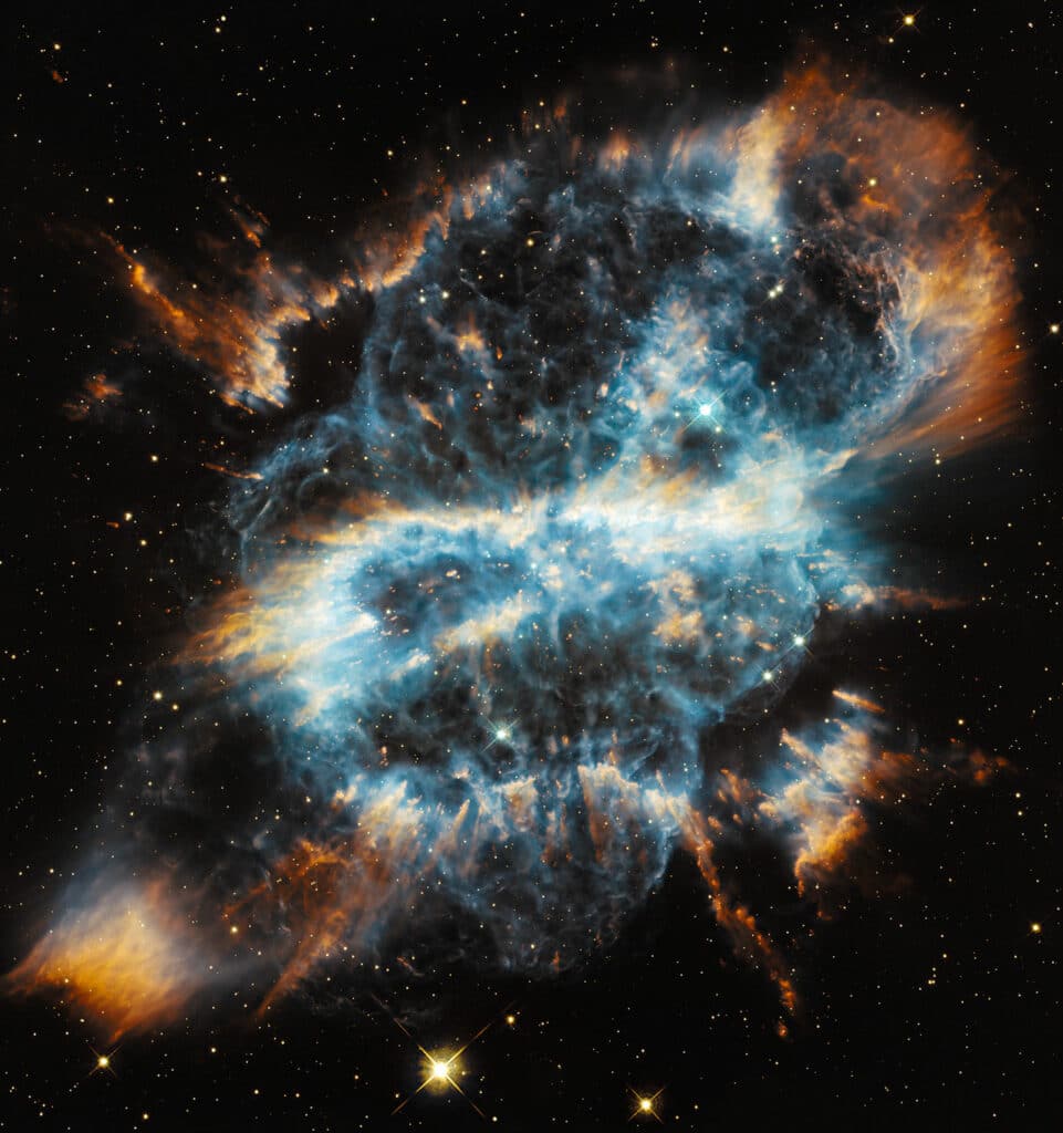 Image from an ESO telescope in Chile of Planetary Nebulae PN NGC 5189