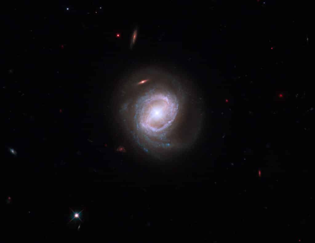 Image of a spiral galaxy seen face-on