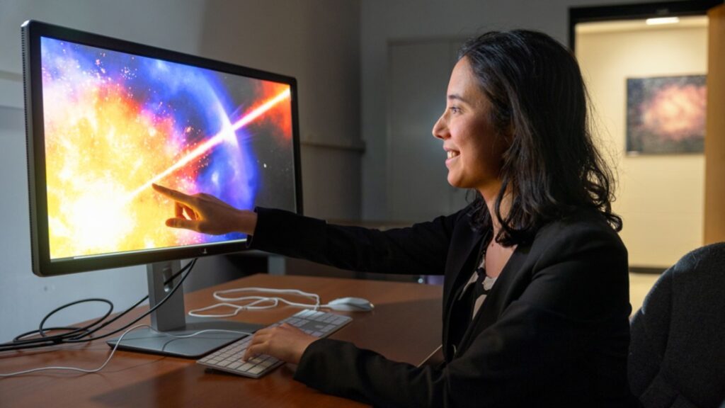 Anna Ho, assistant professor of astronomy in the College of Arts and Sciences