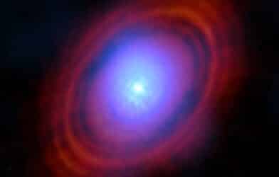 Astronomers have found water vapor in a disc around a young star exactly where planets may be forming
