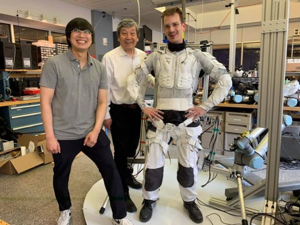 SuperLimbs, a system of wearable robotic limbs built by MIT engineers, is designed to physically support an astronaut and lift them back on their feet after a fall, helping them conserve energy for other essential tasks
