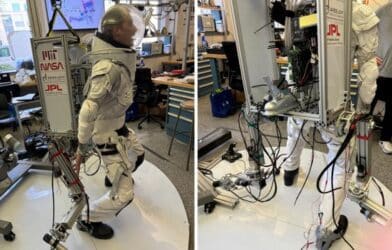 The MIT team envisions that SuperLimbs can physically assist astronauts after a fall and, in the process, help them conserve their energy for other essential tasks